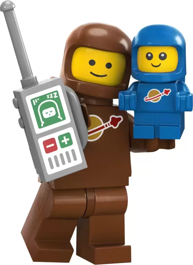 LEGO Minifigures Series 24 - Brown Astronaut and Spacebaby