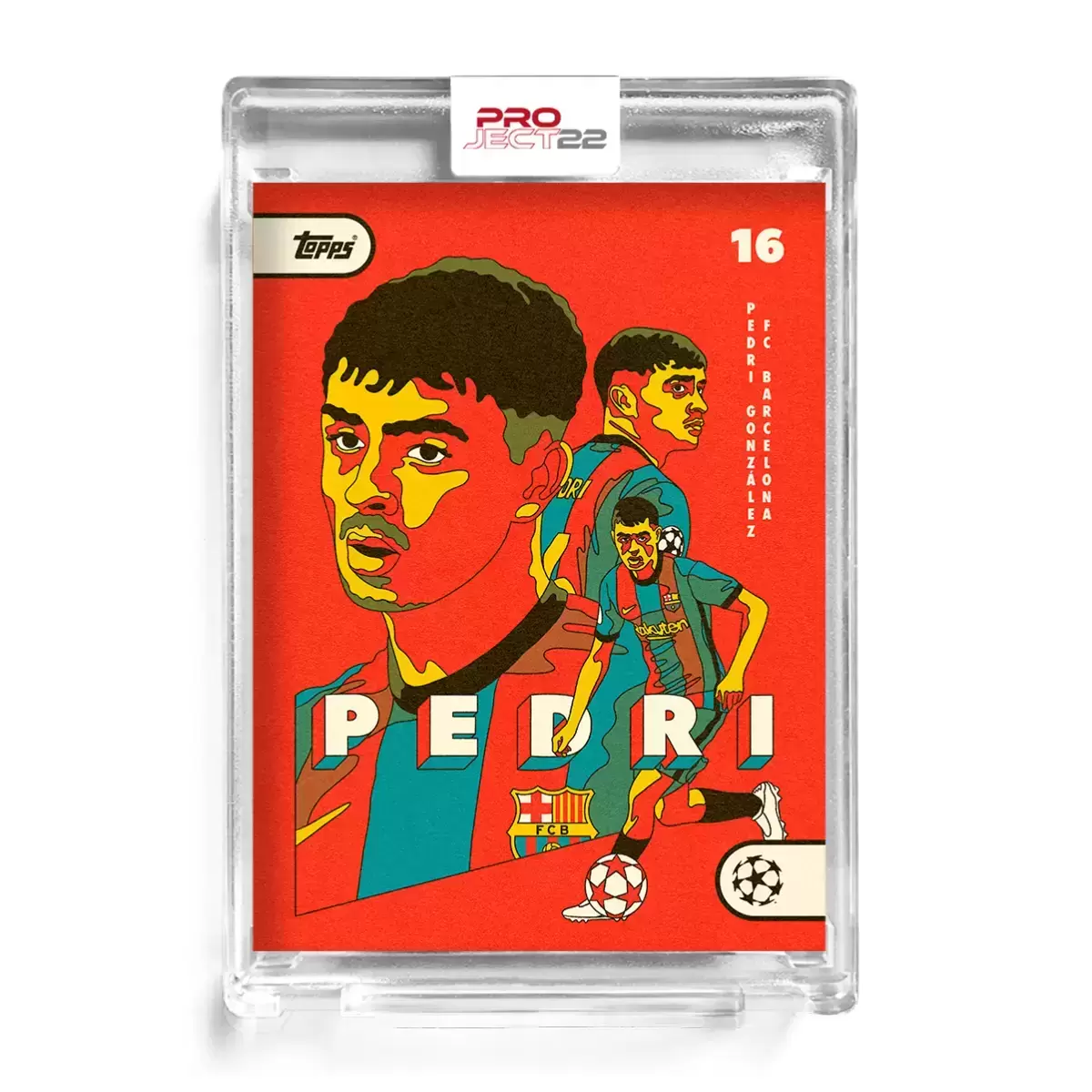 Topps - Project 22 - Pedri par Timba Smits
