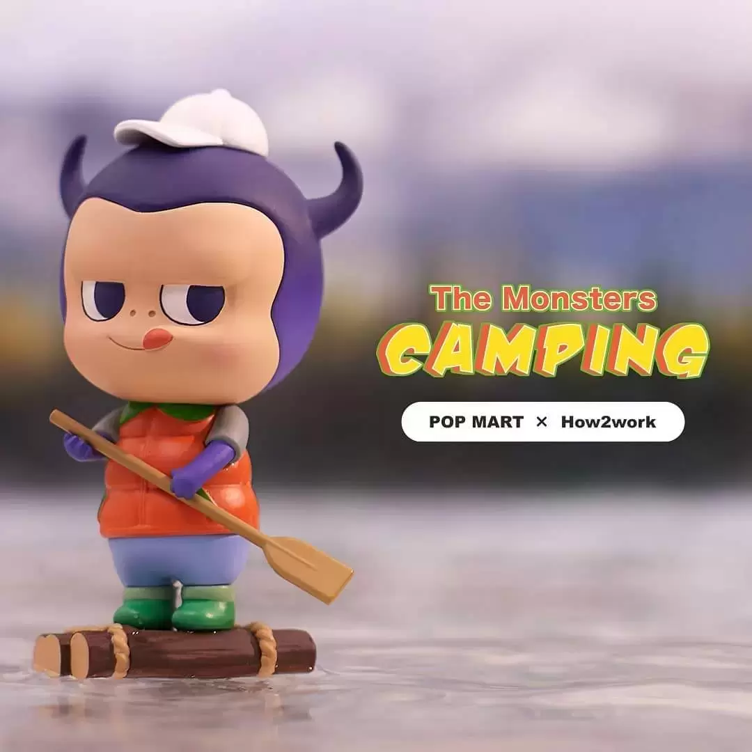 Wooden Raft - The Monster Camping action figure