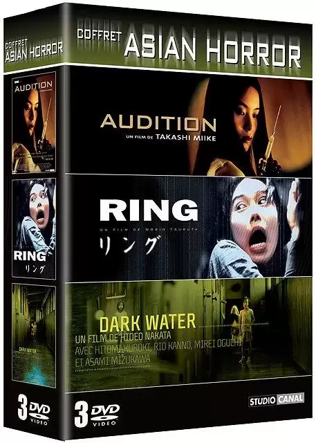 Autres Films - Coffret Asian Horror - Audition + Ring + Dark Water