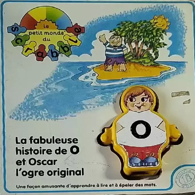 Le petit monde du scrabble - La fabuleuse histoire de o et Oscar l\'ogre original