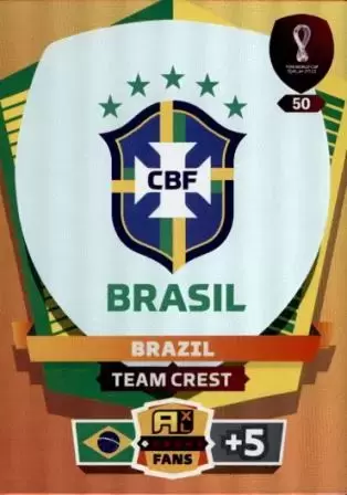 Adrenalyn XL Fifa World Cup Qatar 2022 - Team Crest Brazil