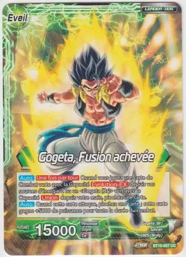 Fighter\'s Ambition - BT19 - Veku // Gogeta, Fusion achevée