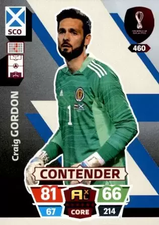 Adrenalyn XL Fifa World Cup Qatar 2022 - Craig Gordon