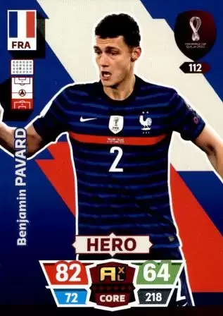 Adrenalyn XL Fifa World Cup Qatar 2022 - Benjamin Pavard