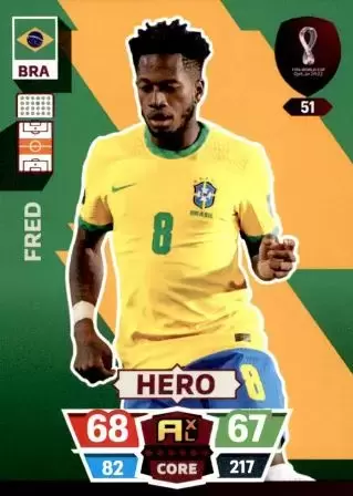 Adrenalyn XL Fifa World Cup Qatar 2022 - Fred