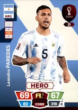 Adrenalyn XL Fifa World Cup Qatar 2022 - Leandro Paredes