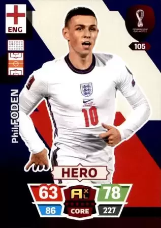 Adrenalyn XL Fifa World Cup Qatar 2022 - Phil Foden