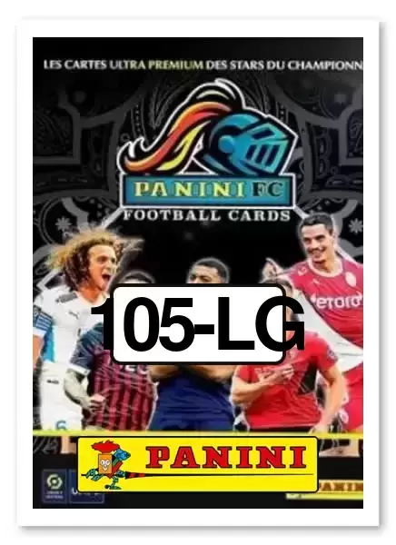 Panini FC Ligue 1 2022-2023 - Jonathan David - LOSC Lille - Ultra Premium / Legend Gold
