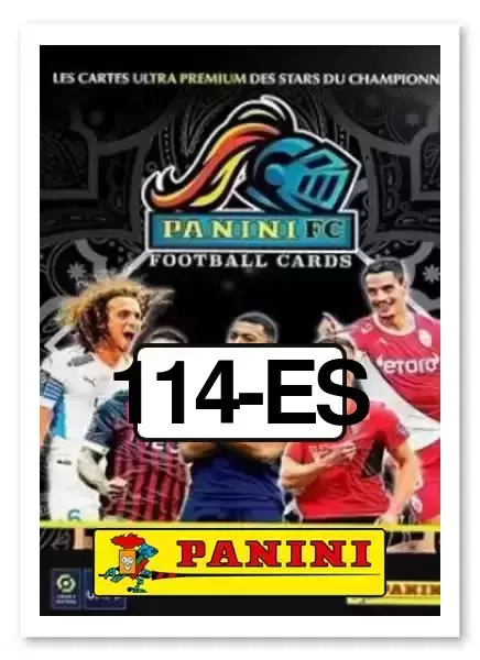 Panini FC Ligue 1 2022-2023 - Wissam Ben Yedder - AS Monaco - Ultra Premium / Epic Silver