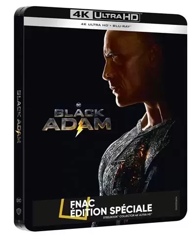 Blu-ray Steelbook - Black Adam Édition Collector Spéciale Fnac Steelbook Blu-ray 4K Ultra HD
