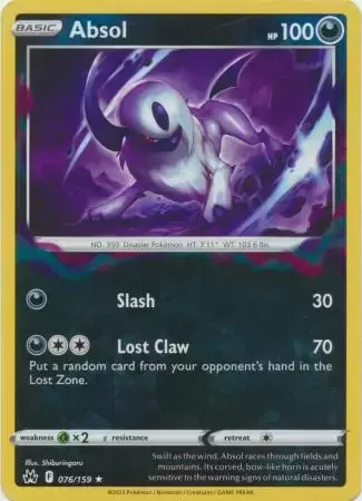 Crown Zenith - Absol Reverse