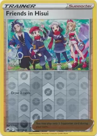Crown Zenith - Friends in Hisui Reverse