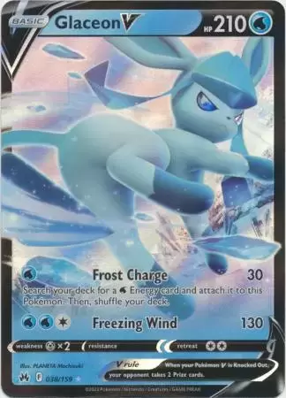 Crown Zenith - Glaceon V