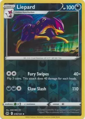Crown Zenith - Liepard Reverse