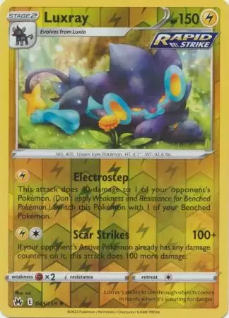 Crown Zenith - Luxray Reverse
