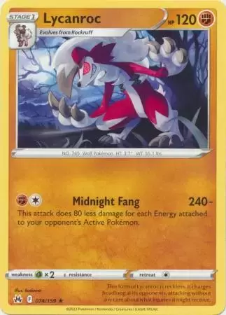 Crown Zenith - Lycanroc