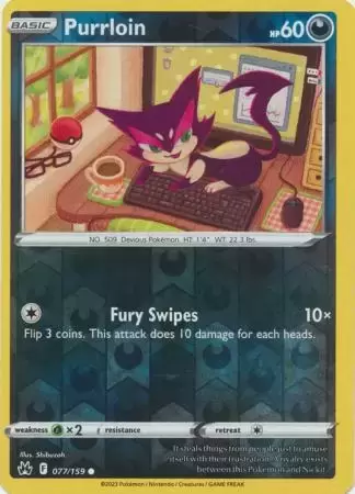 Crown Zenith - Purrloin Reverse
