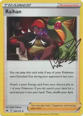 Crown Zenith - Raihan Holo