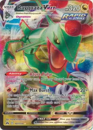 Crown Zenith - Rayquaza VMAX