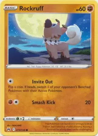 Crown Zenith - Rockruff