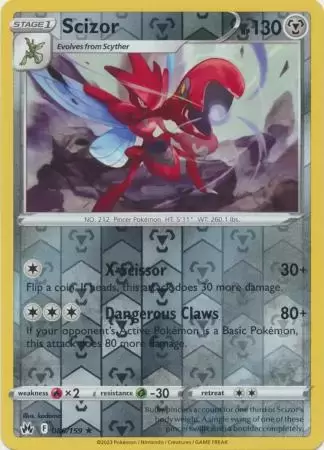 Crown Zenith - Scizor Reverse