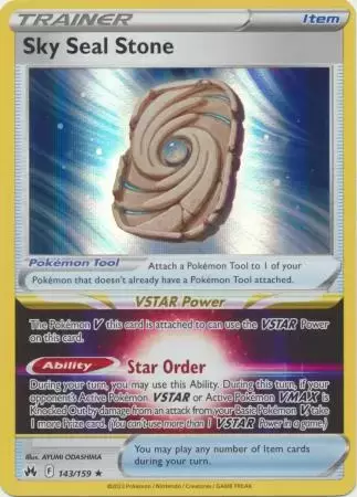 Crown Zenith - Sky Seal Stone Holo