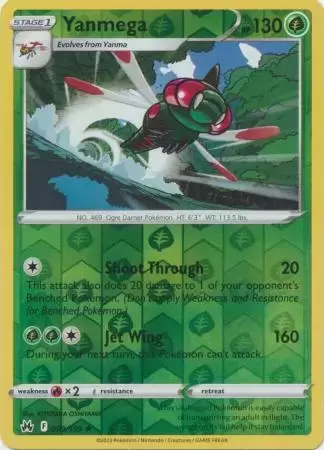Crown Zenith - Yanmega Reverse