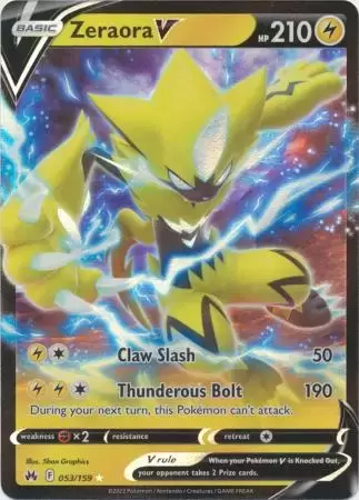 Crown Zenith - Zeraora V