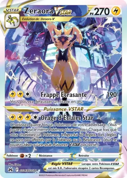 Zénith suprême - Zeraora VSTAR