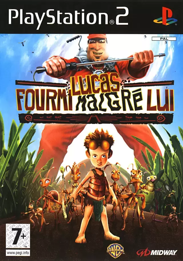 PS2 Games - Lucas Fourmi Malgre Lui