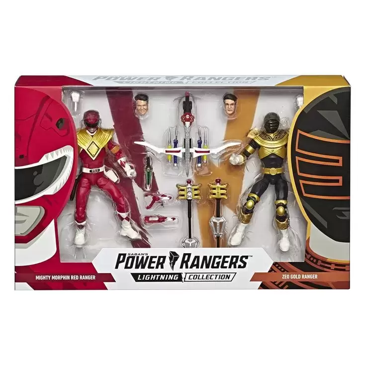 Saban\'s Power Rangers - Bandai - Dragon Shield Red Ranger & Zeo Gold Ranger