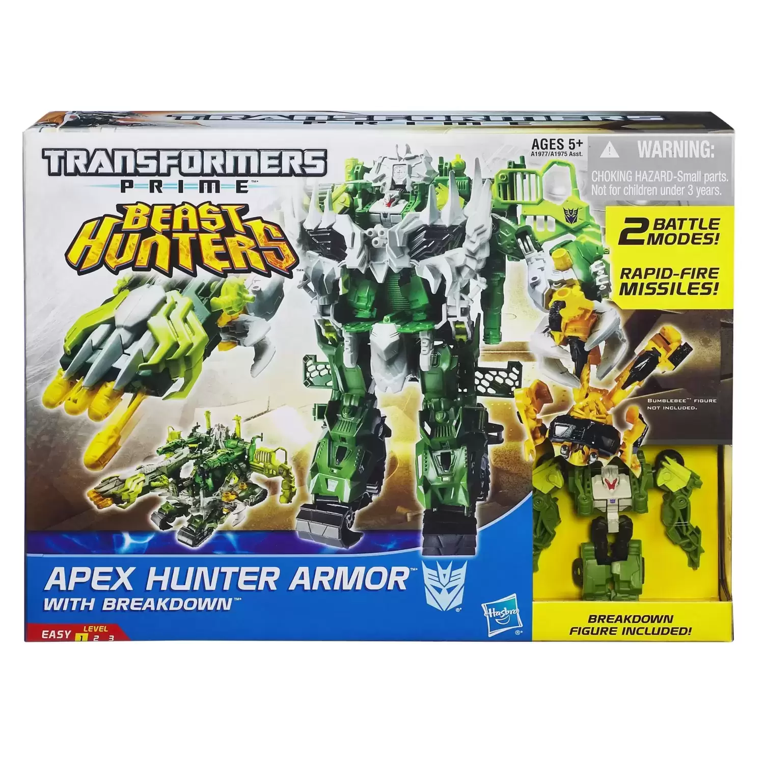 Apex Hunter Armor with Breakdown (Cyberverse) - Transformers Prime