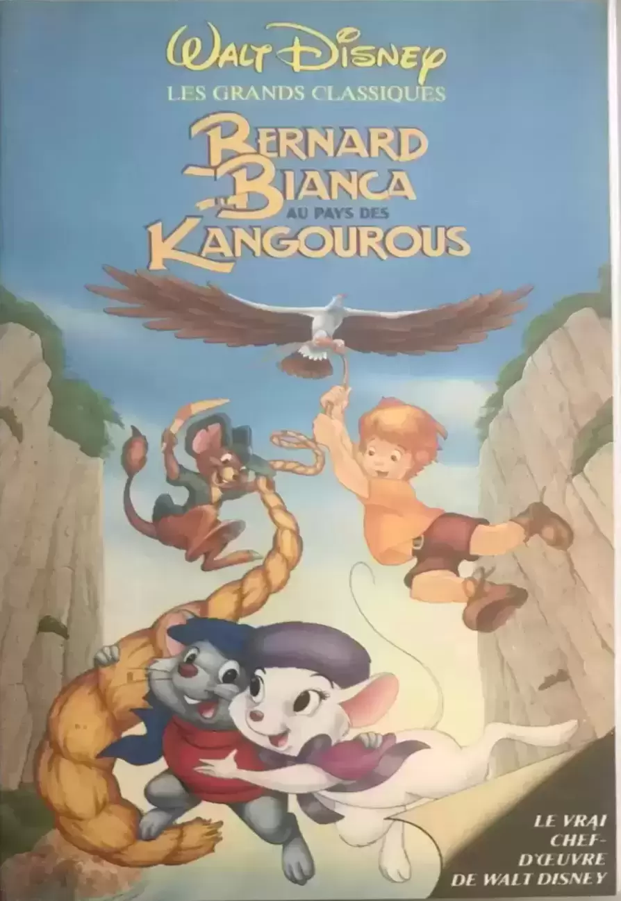 VHS - Bernard et Bianca au pays des kangourous VHS