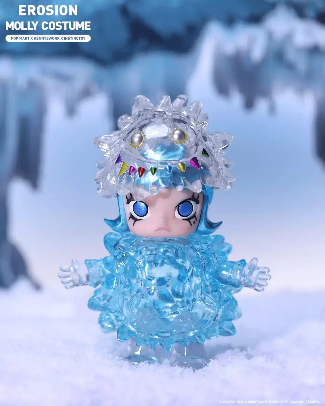 Ice Liquid Molly - Erosion Molly Costume action figure