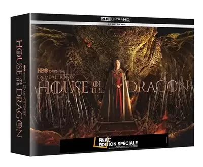 House of The Dragons - House Of The Dragon Saison 1 Édition Spéciale Fnac Steelbook Exclusivité Web Blu-ray 4K Ultra HD