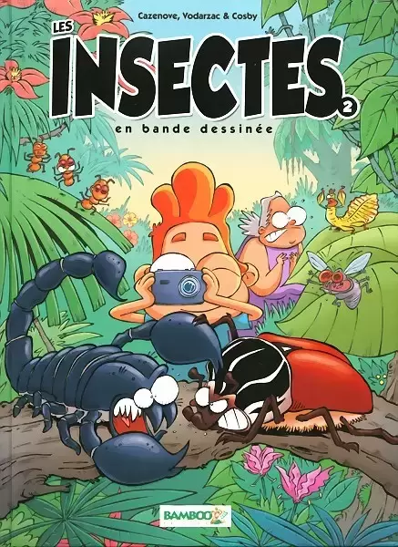 Les insectes en bande dessinée - Tome 2