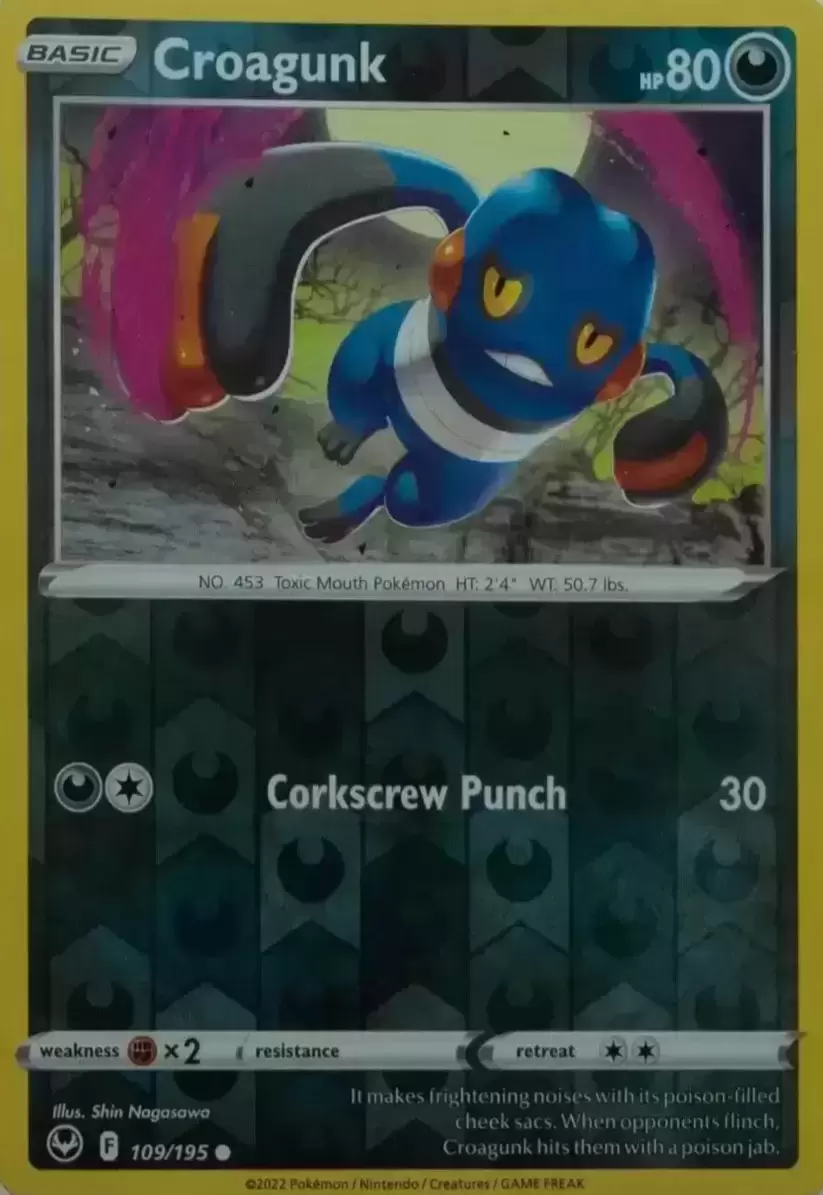Silver Tempest - Croagunk Reverse