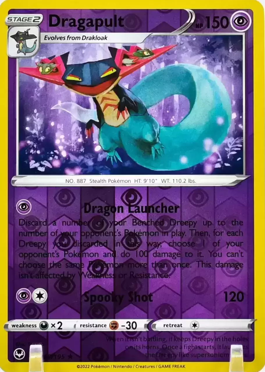 Silver Tempest - Dragapult Reverse
