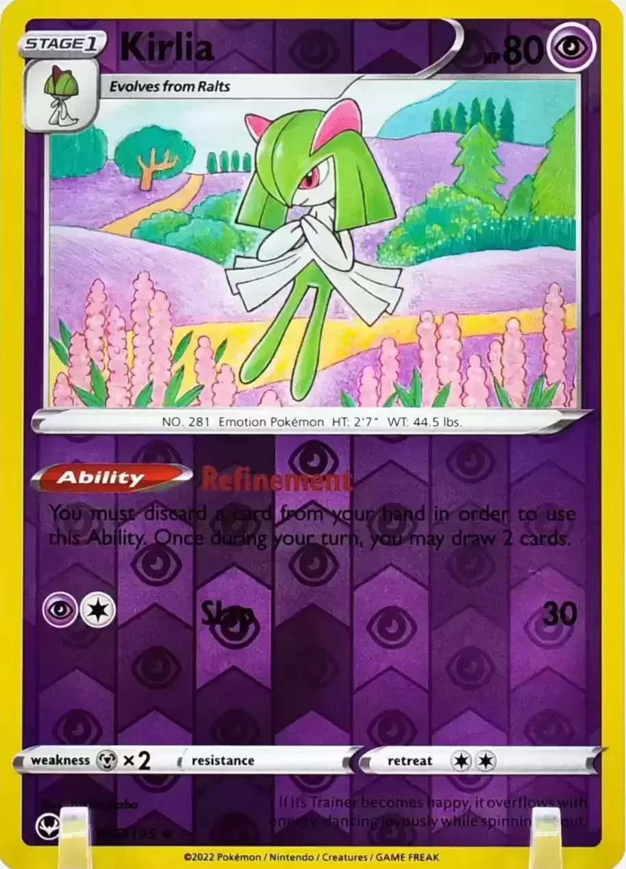 Silver Tempest - Kirlia Reverse