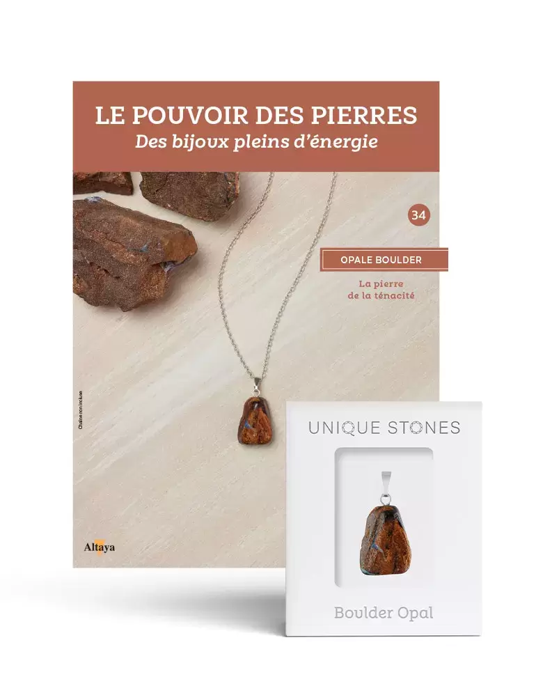 Le pouvoir des pierres - Opale Boulder