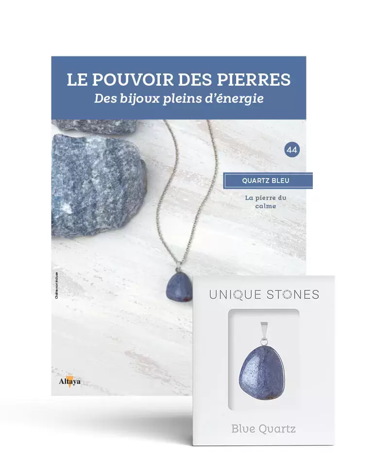 Le pouvoir des pierres - Quartz Bleu