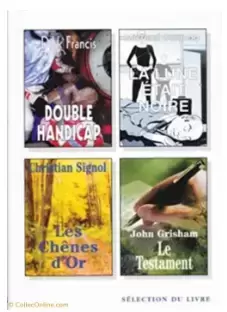 Livres en vrac - Double handicap / La nuit était noire / Les chênes d\'or / Le testament