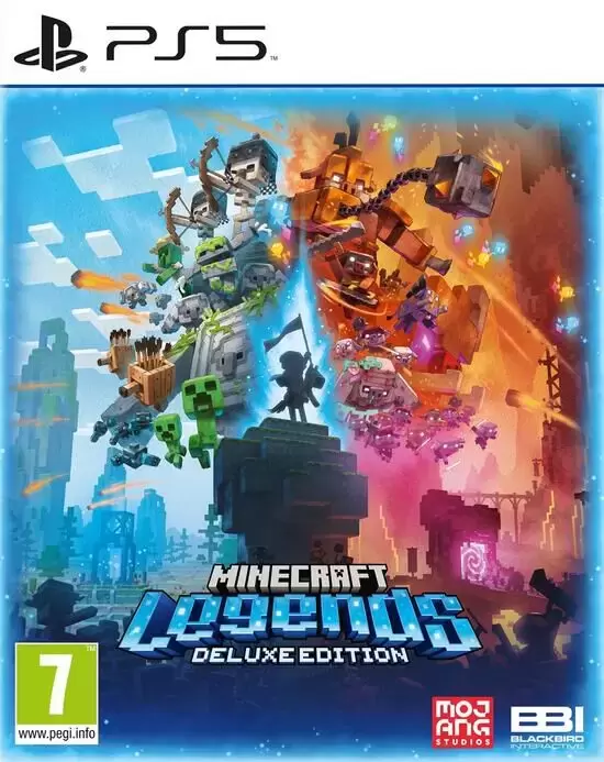 Jeux PS5 - Minecraft Legends Deluxe Edition