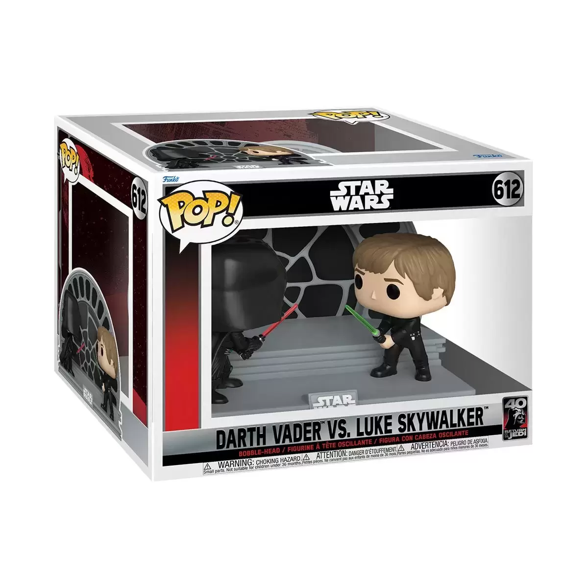 POP! Star Wars - Darth Vader Vs. Luke Skywalker