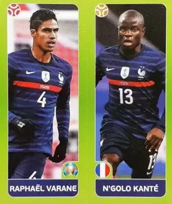 Euro 2020 Tournament Edition - Raphaël Varane / N’Golo Kanté - France