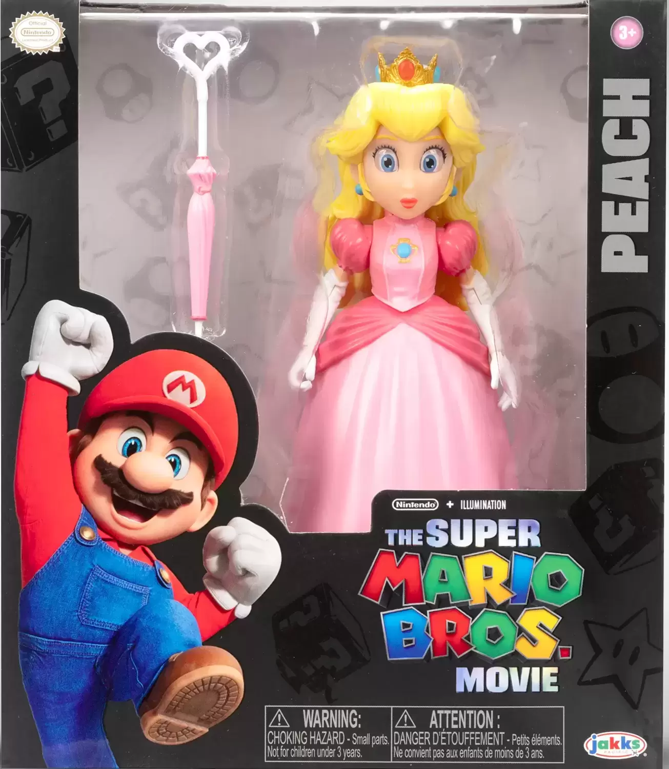 The Super Mario Bros. Movie - Peach - World of Nintendo figure