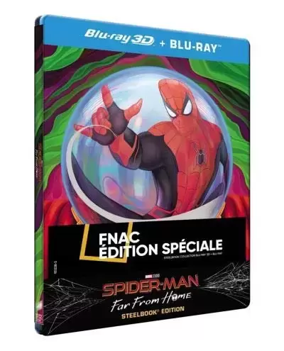 Blu-ray Steelbook - Spiderman far from home - Edition steelbook spéciale FNAC Bluray 3D