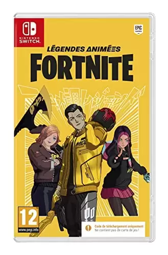 Nintendo Switch Games - Fortnite - Legendes Animees
