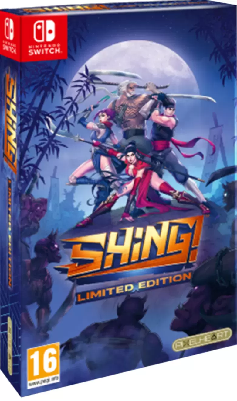 Jeux Nintendo Switch - Shing! Limited Edition